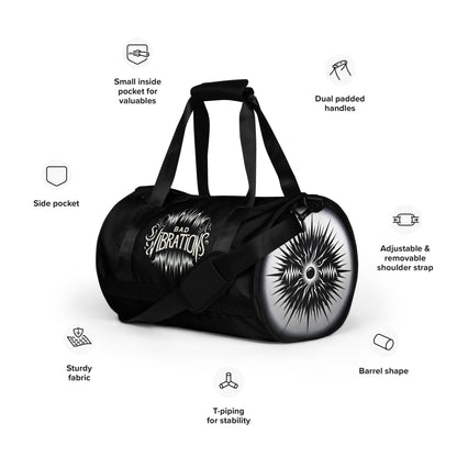 Bad Vibrations gym bag